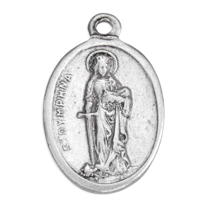 St. Dymphna/Pray For Us Ox Medal