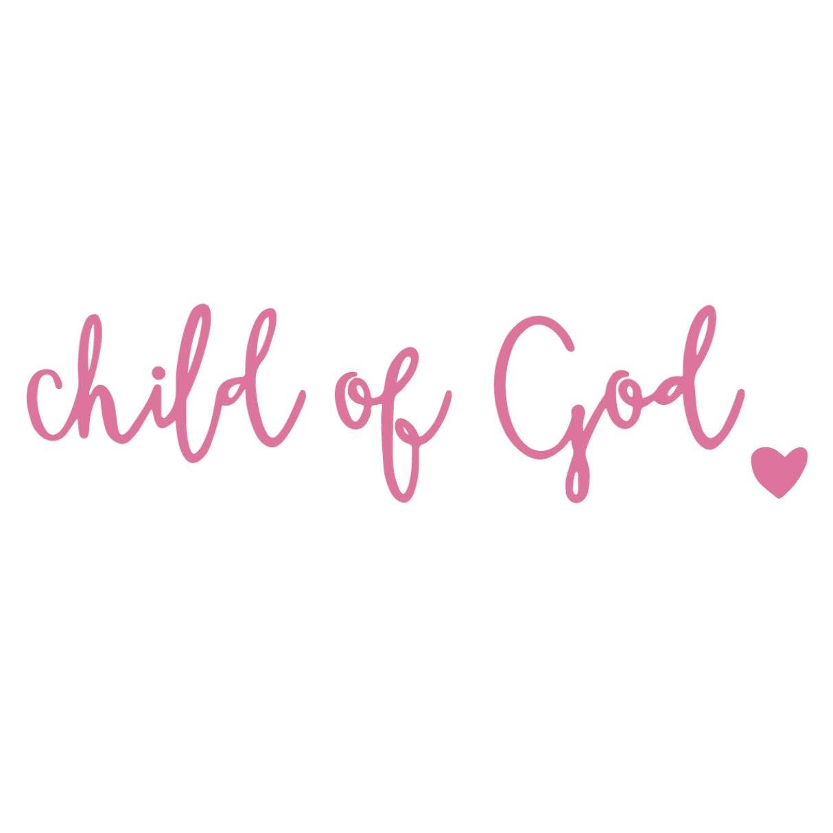 Cotton Velcro Newborn Swaddle Sack Pink Child of God