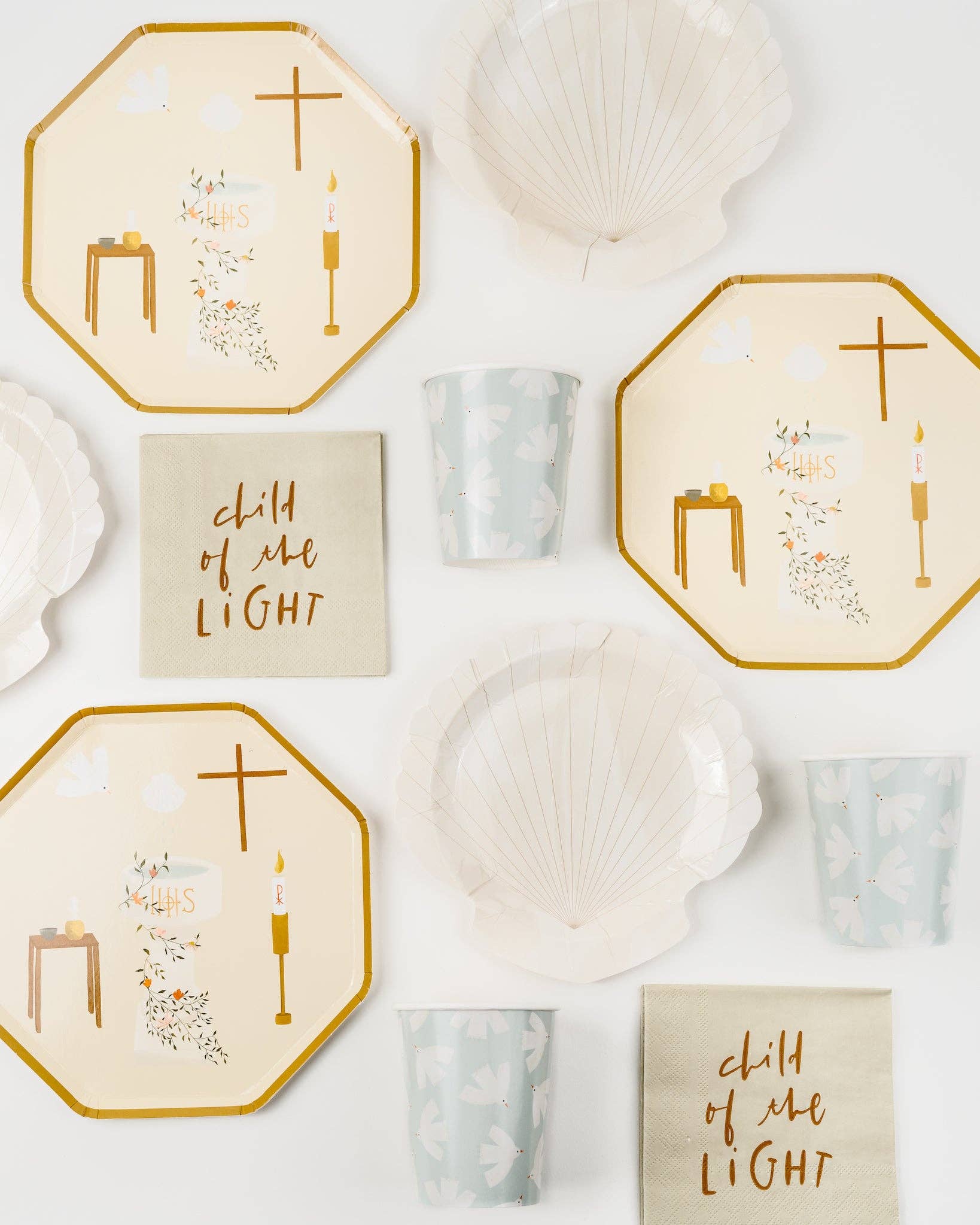 Child of the Light Cocktail Napkins | Catholic Party Goods