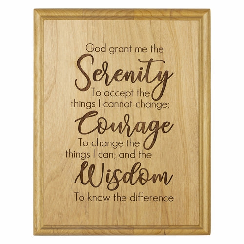 Genuine Alder Wood Wall or Table Decor Art