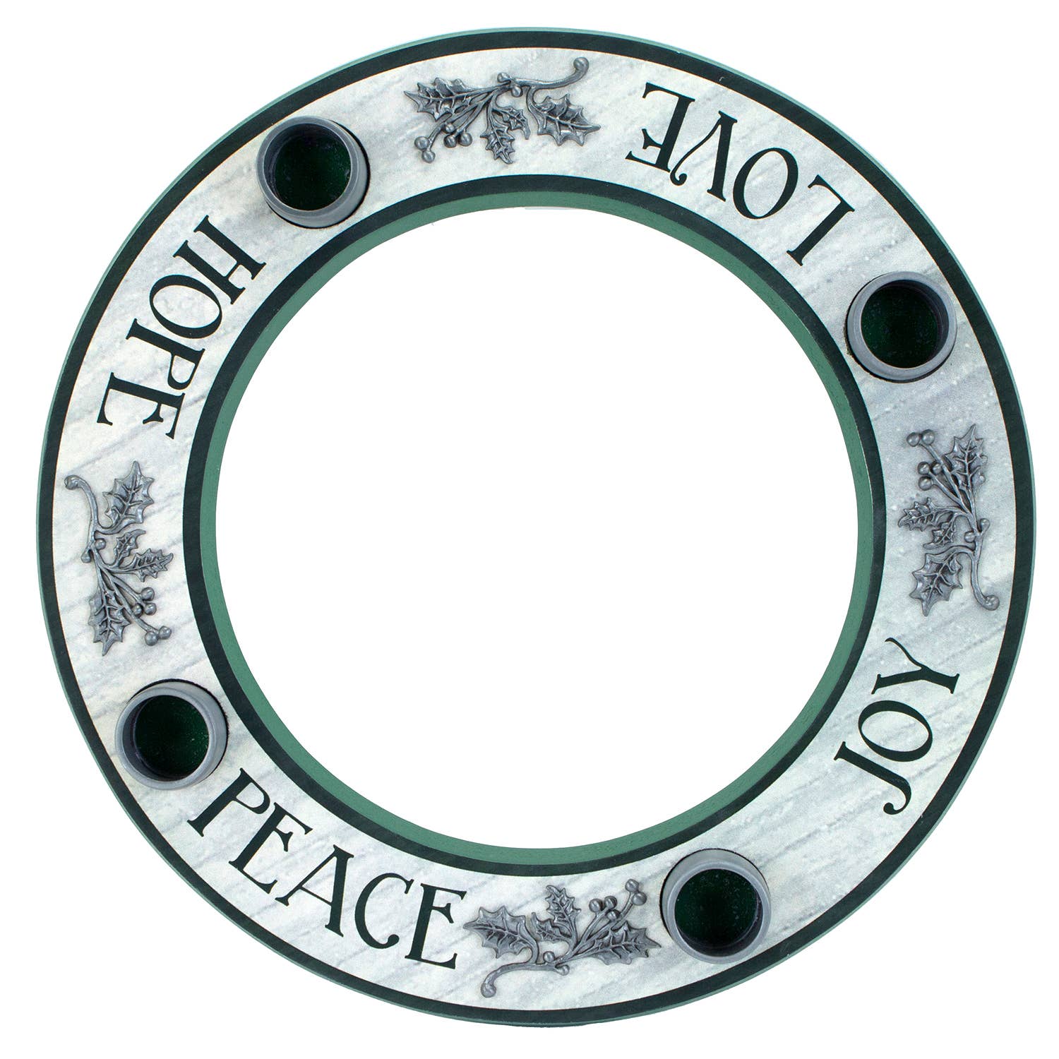 Holly Advent Wreath