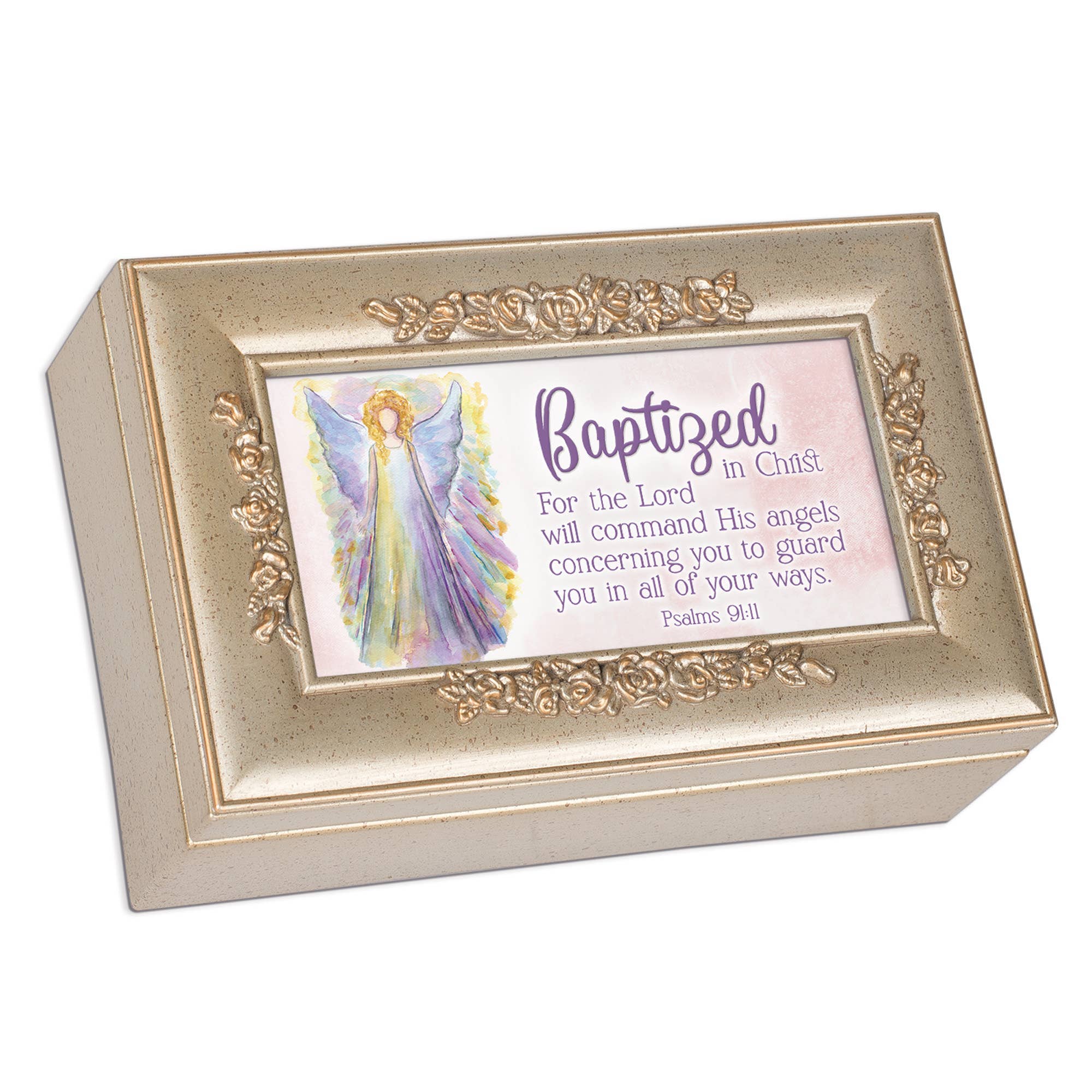 Petite Music Box Baptized In Psalm 91:11