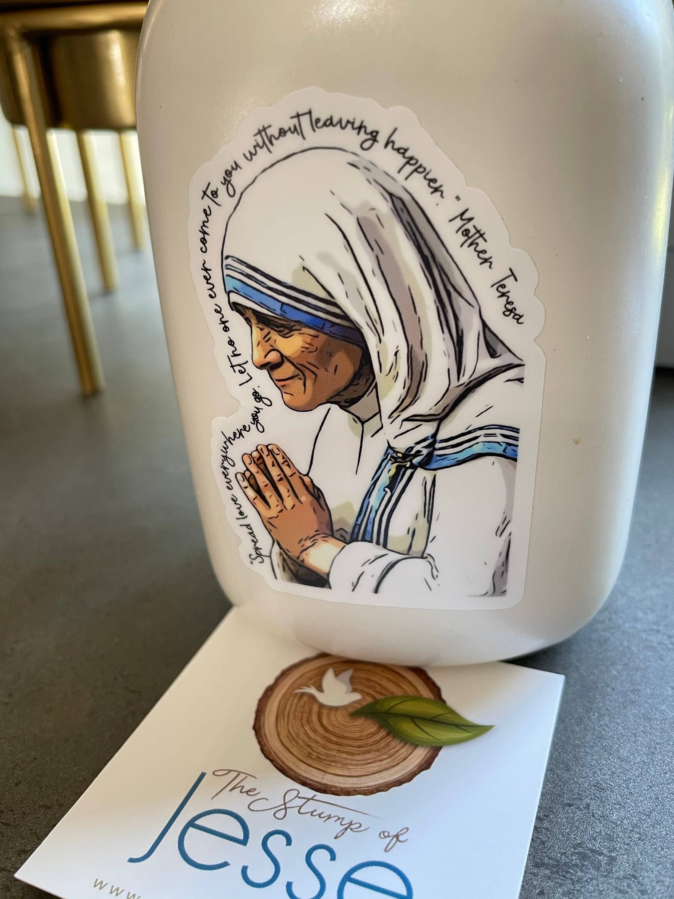 Mother Teresa of Calcutta Catholic Sticker