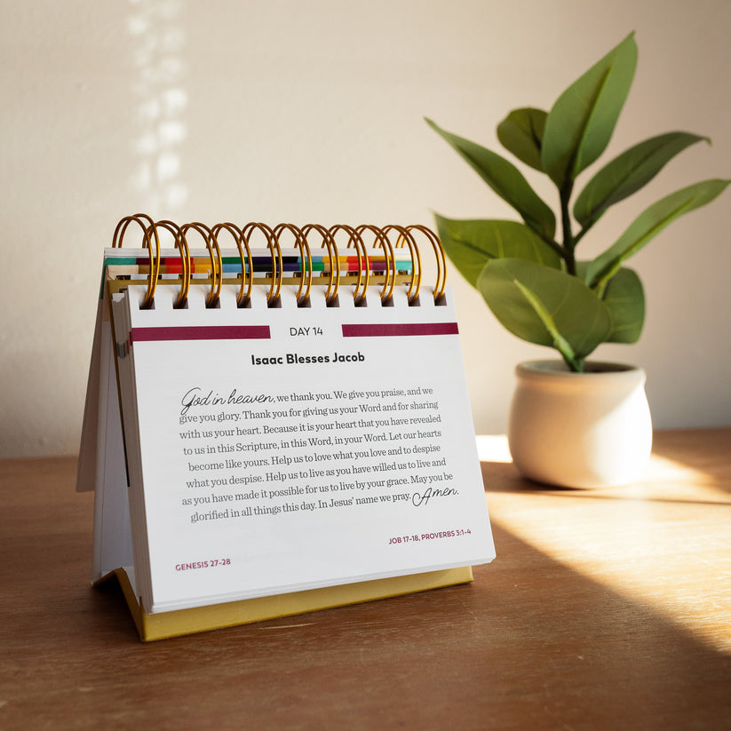Bible in a Year Perpetual Daily Calendar