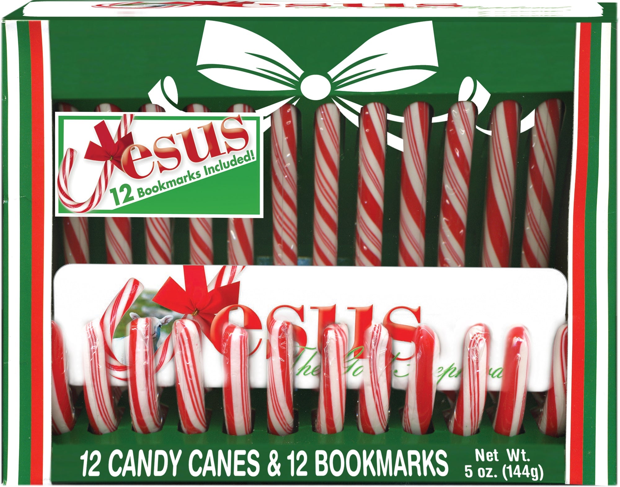 Candy Cane Box (12 Canes & 12 Bookmarks)