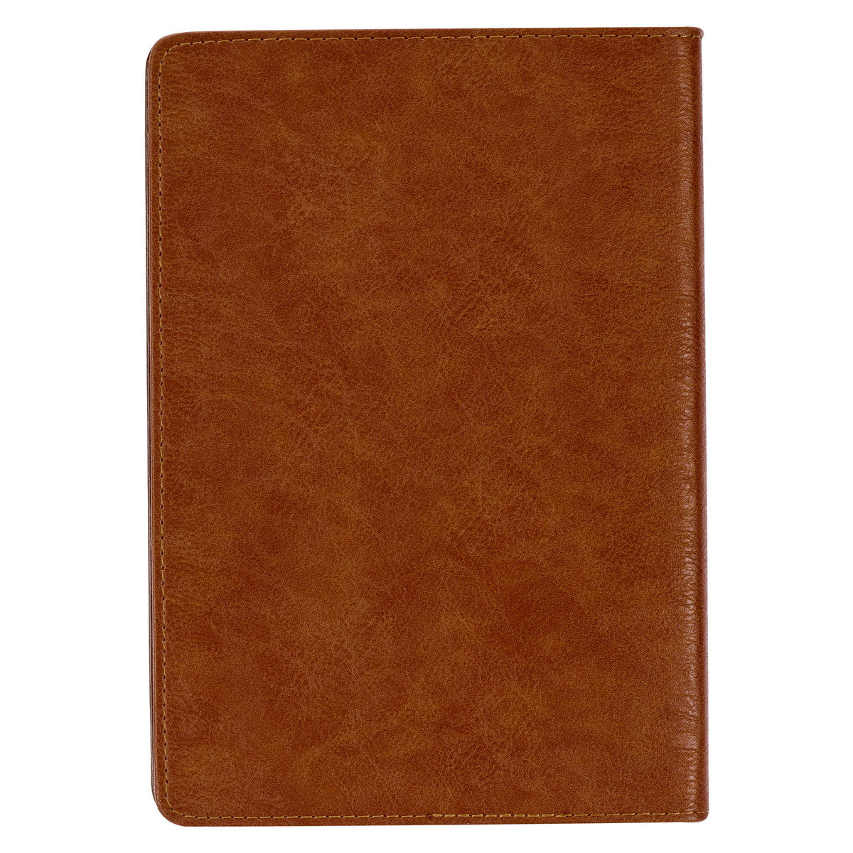 Stand Firm Two-tone Brown Faux Leather Classic Journal - 1 Corinthians 16:13
