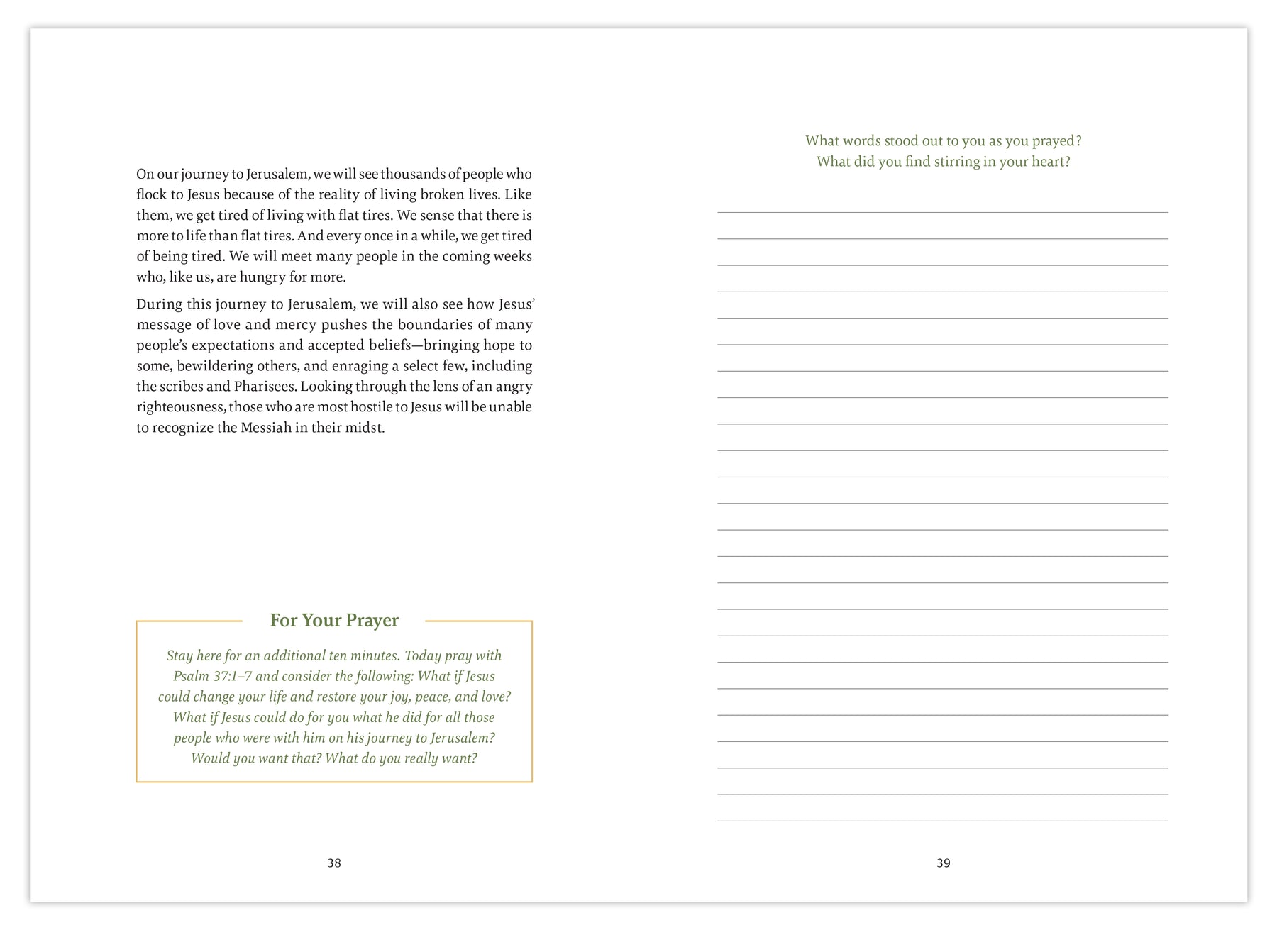 The Ascension Lenten Companion: Walking with Jesus to Jerusalem, Journal