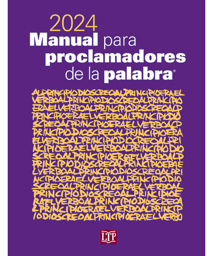 Manual para proclamadores de la palabra 2024 [Workbook for Lectors in Spanish]