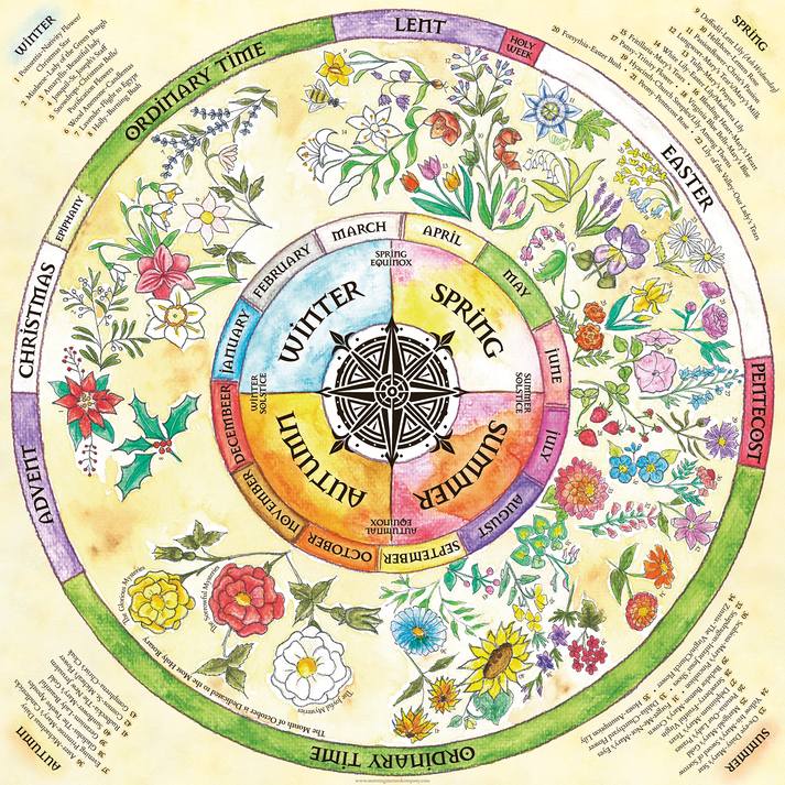 Floral Liturgical Calendar Perpetual