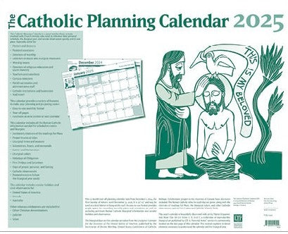 Catholic Planning Calendar 2025