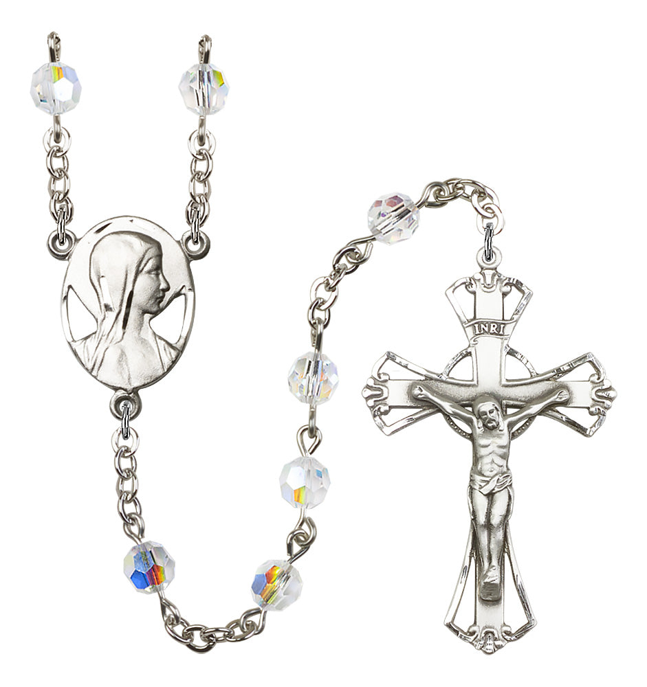 Crystal Rosary with Swarovski beads