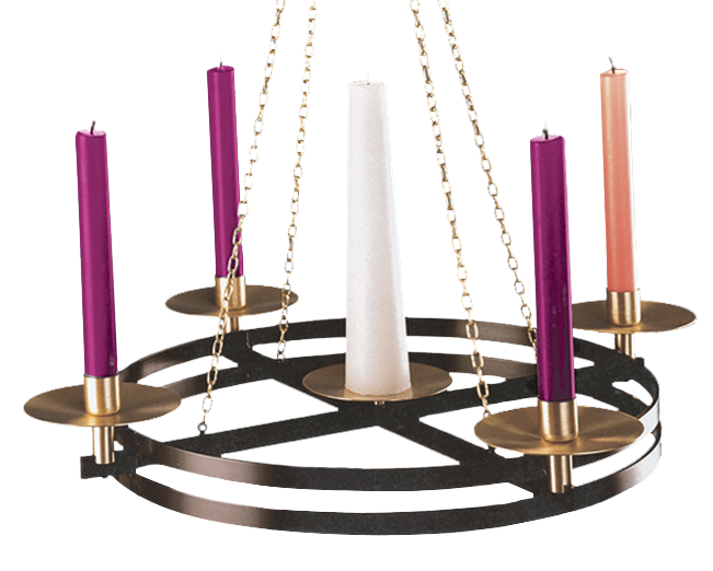 Hanging Advent Wreath