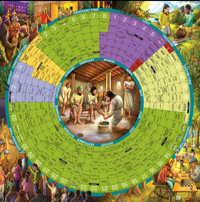 Year of Grace 2025 Large Laminated 26"x26"