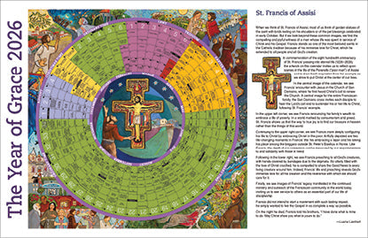 Year of Grace 2026 Small Laminated 11"x17"