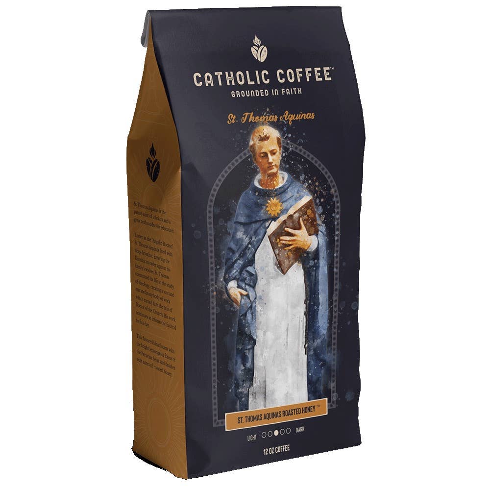 St. Thomas Aquinas-Honey Blend Coffee 12 oz