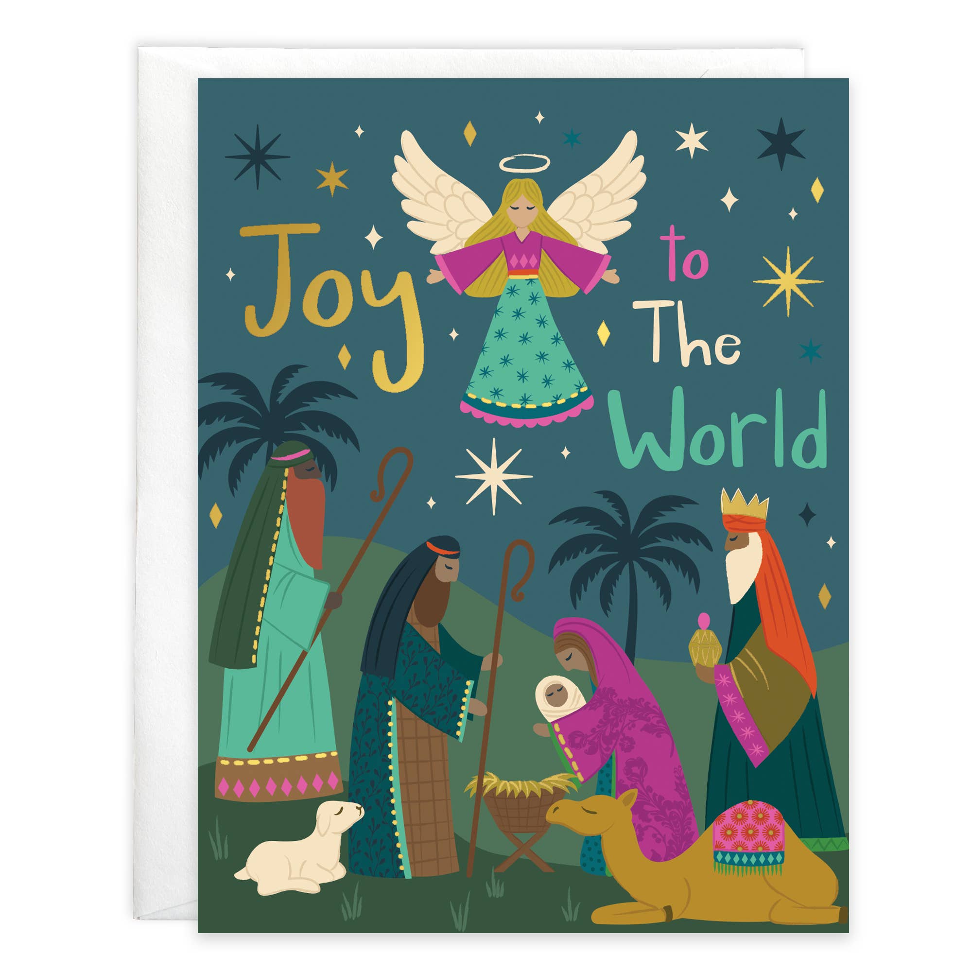 Box/Pack Scripture Christmas Card - Joy to the World
