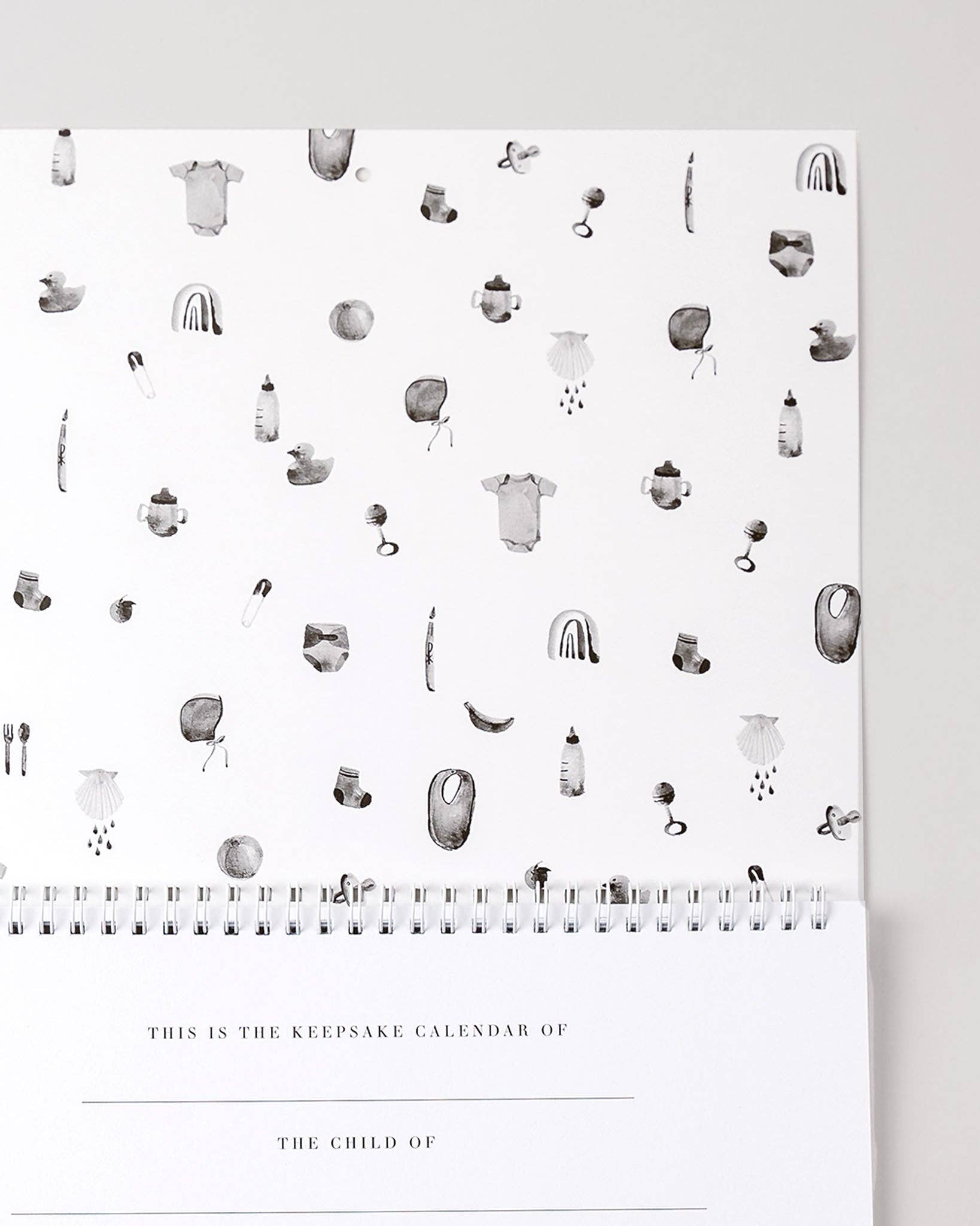 Christian Baby Milestone Calendar | Gift | Keepsake Decor