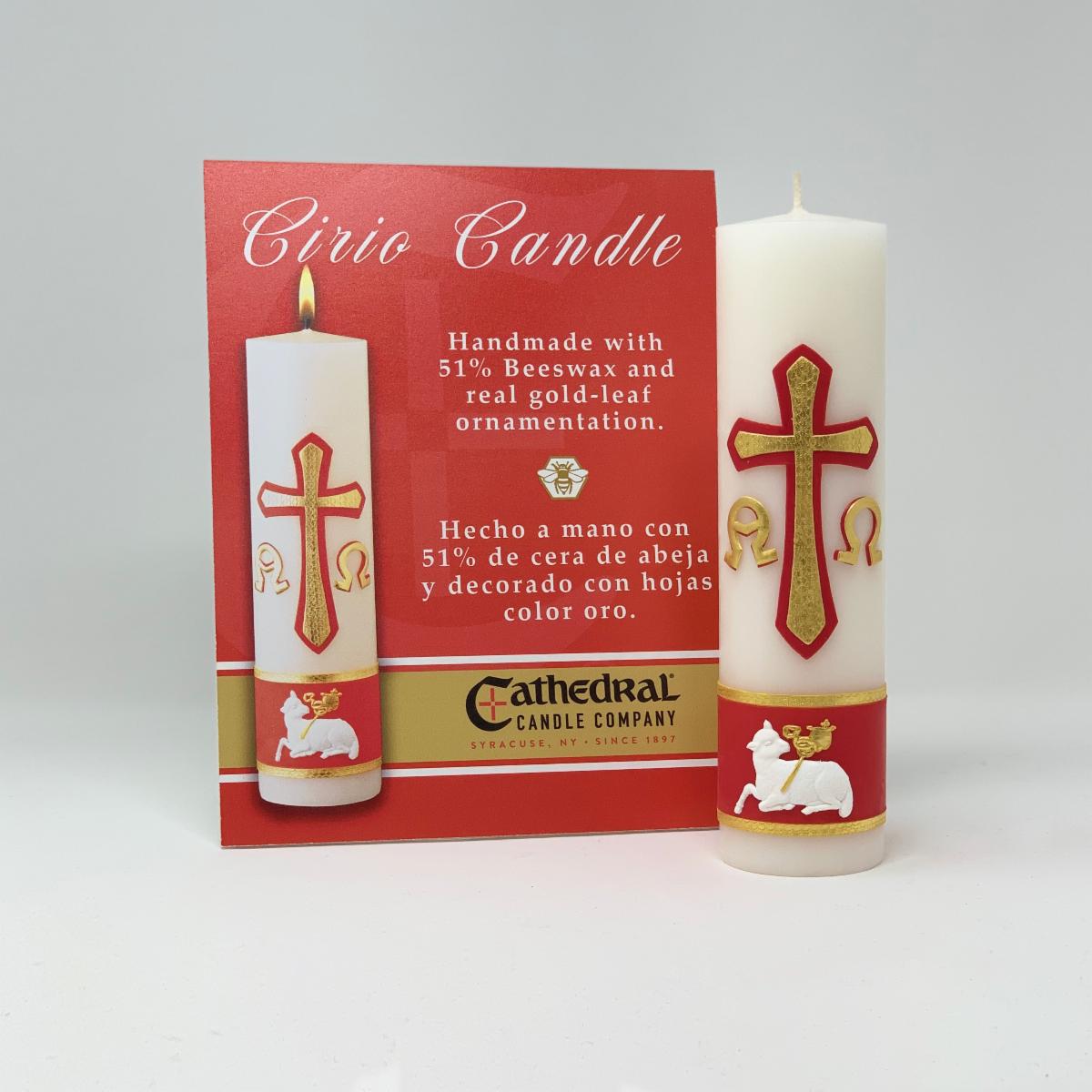 Cirio 51% Beeswax Candle