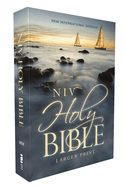 Niv, Holy Bible, Larger Print, Economy Edition, Paperback, Blue, Comfort Print - Large Print