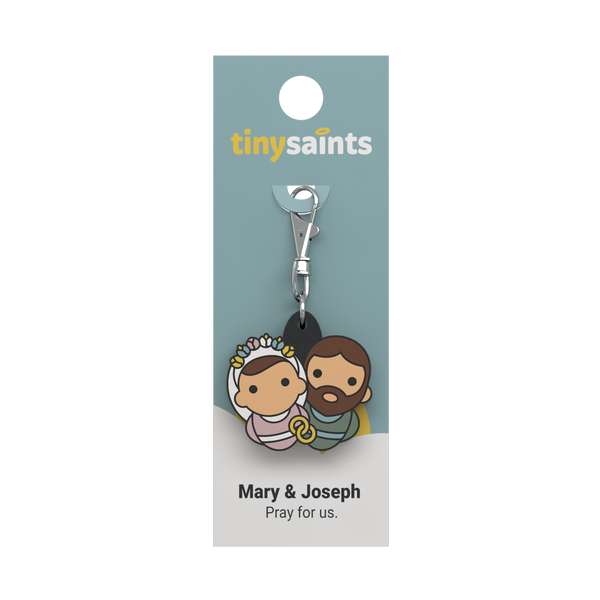 Tiny Saint Charm-Mary & Joseph Special Edition