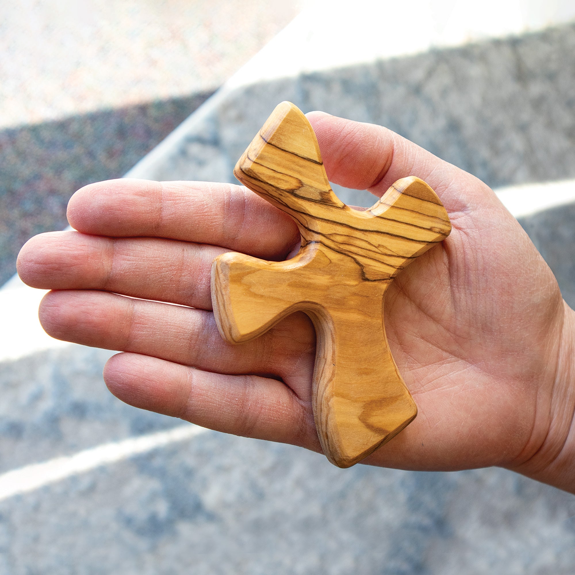 Clinging Healing Comfort Cross