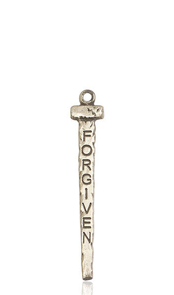14kt Gold Forgiven Nail Medal