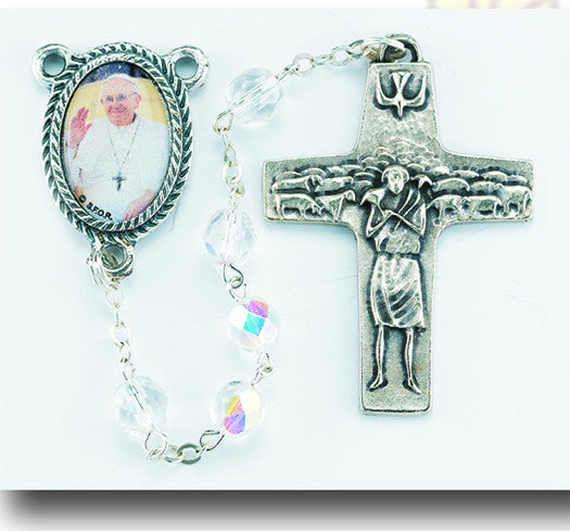 Crystal Pope Francis Rosary