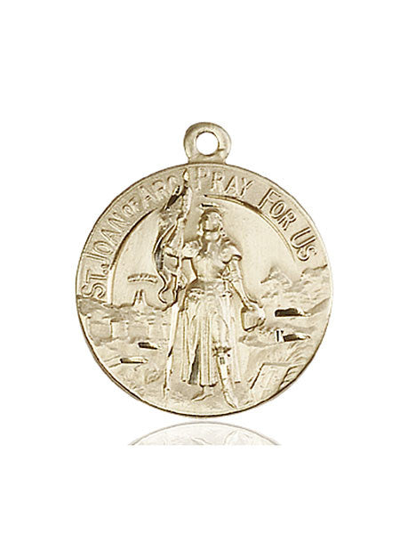 14kt Gold St. Joan of Arc Medal