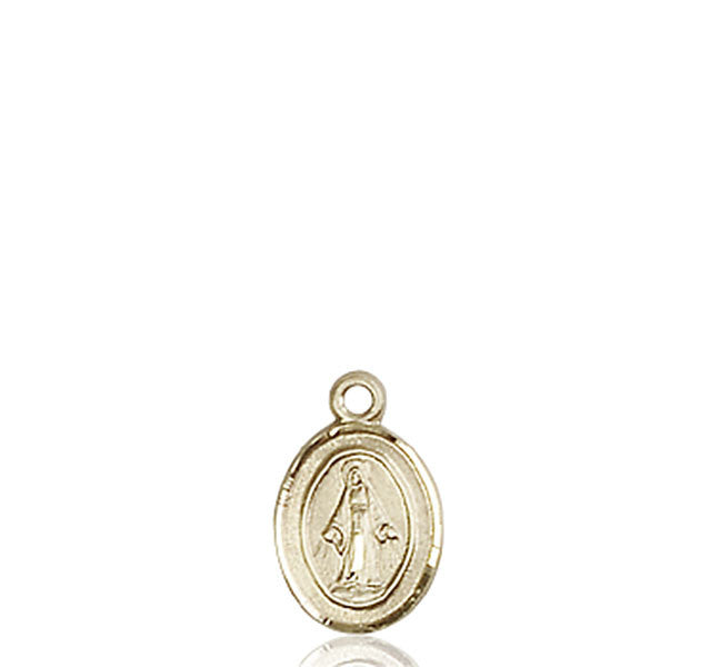 14kt Gold Miraculous Medal