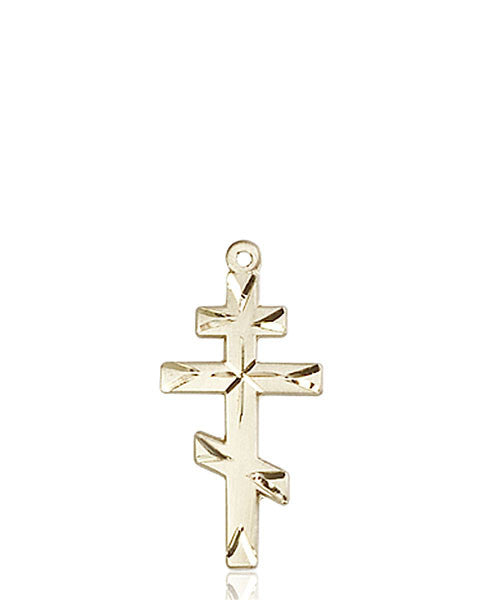 14kt Gold Cross Medal