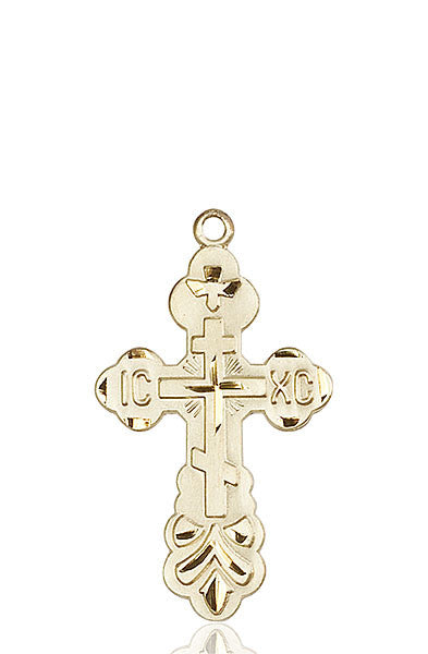 14kt Gold Cross Medal