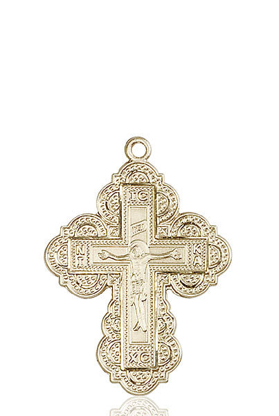 14kt Gold Irene Cross Medal