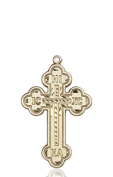 14kt Gold Cross Medal