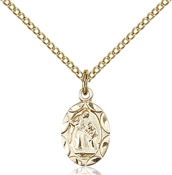 Gold Filled St. Ann Pendant