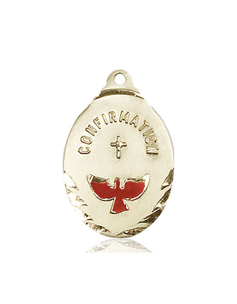14kt Gold Confirmation Medal