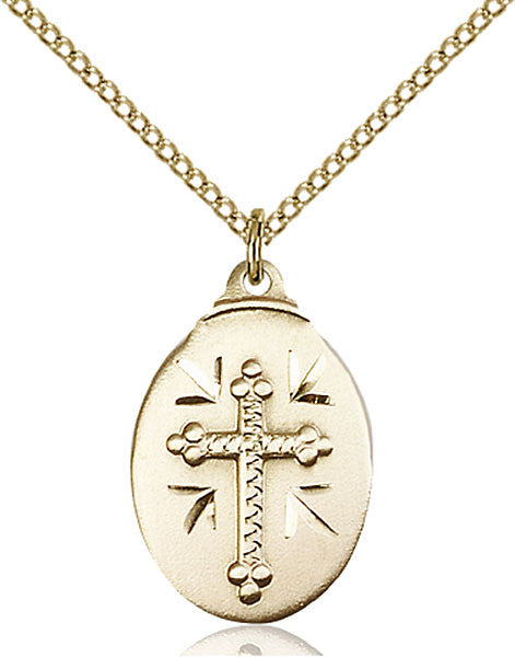 Gold Filled Cross Pendant