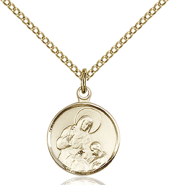 Gold Filled St. Ann Pendant
