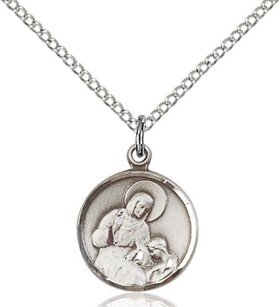 Sterling Silver St. Ann Pendant