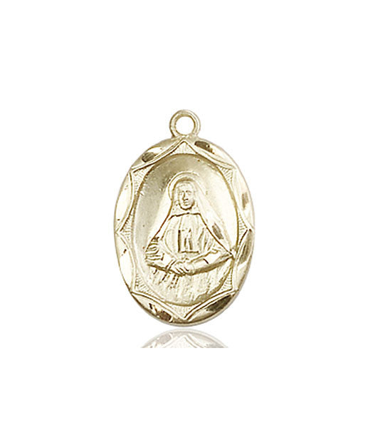 14kt Gold St. Frances Cabrini Medal