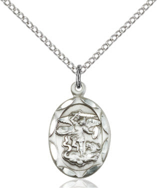 St. Michael the Archangel Medal Silver-filled