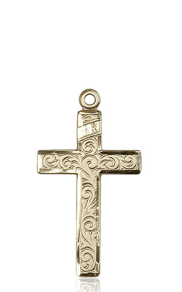 14kt Gold Cross Medal