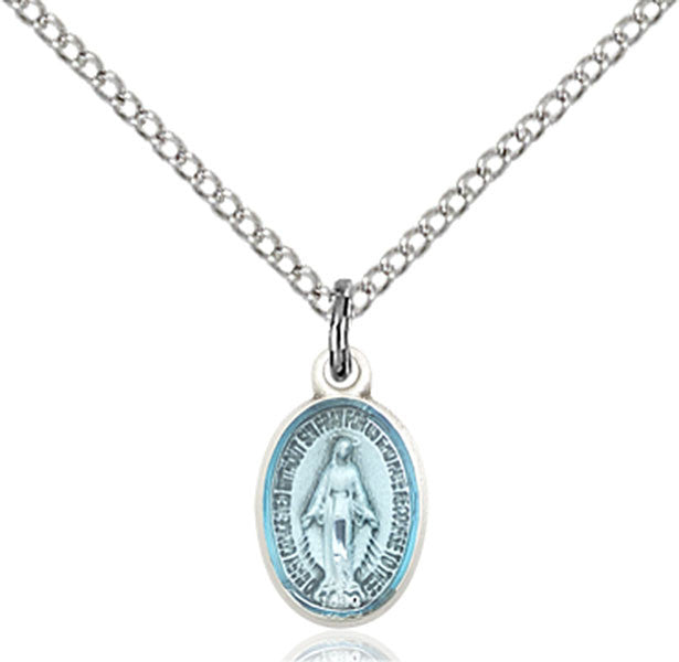Sterling Silver Miraculous Pendant