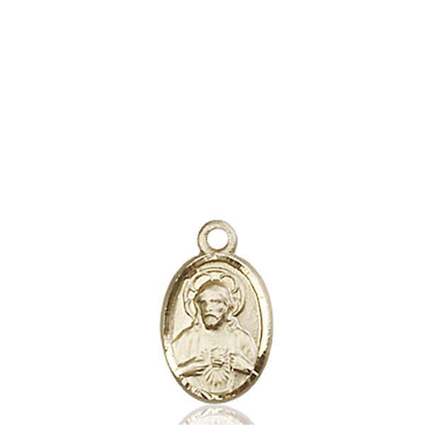 14kt Gold Scapular Medal