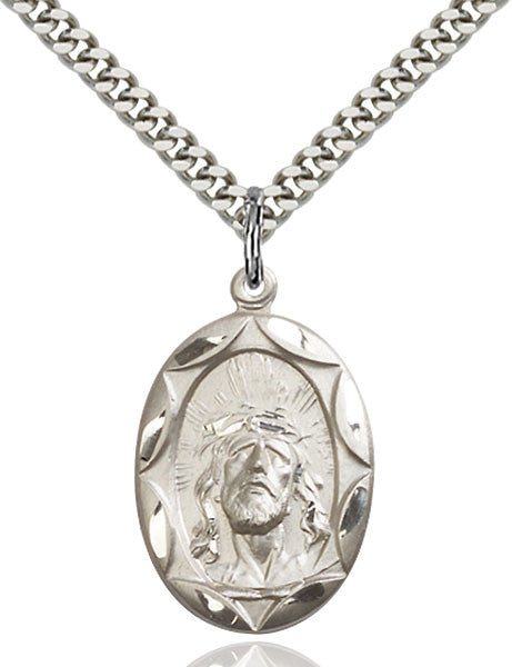 Sterling Silver Ecce Homo Pendant