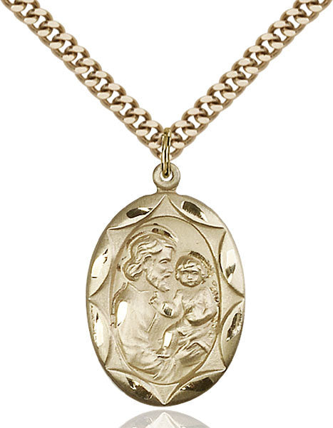 Gold Filled St. Joseph Pendant