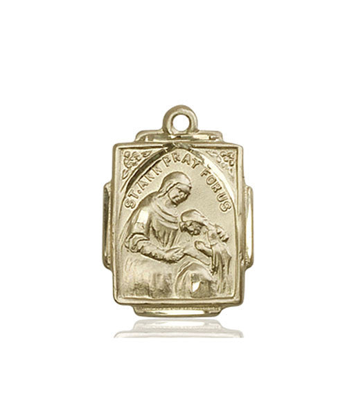 14kt Gold St. Ann Medal