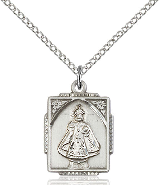 Sterling Silver Infant of Prague Pendant