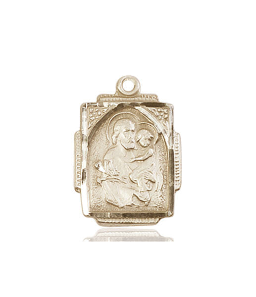 14kt Gold St. Joseph Medal