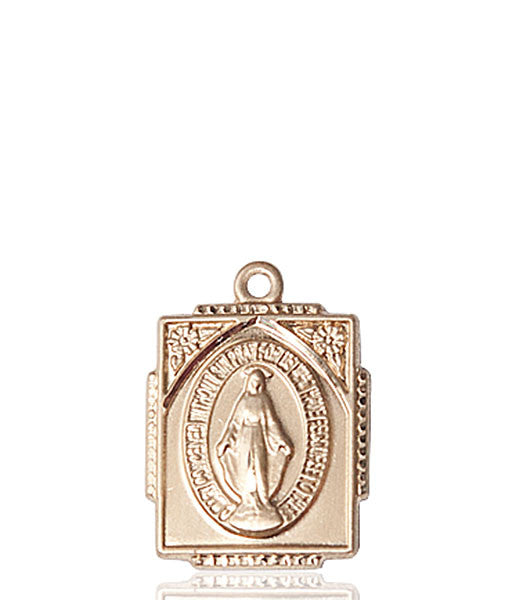 14kt Gold Miraculous Medal