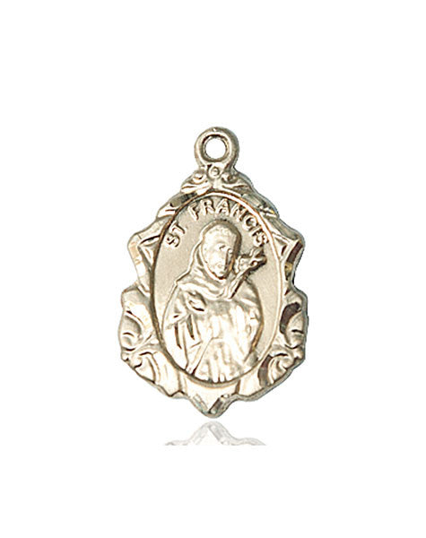 14kt Gold St. Dymphna Medal